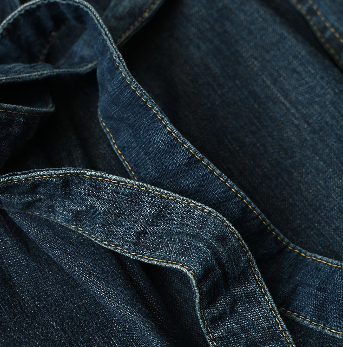 45R(フォーティファイブアール) |麦比古デニムのラップドレス（重）