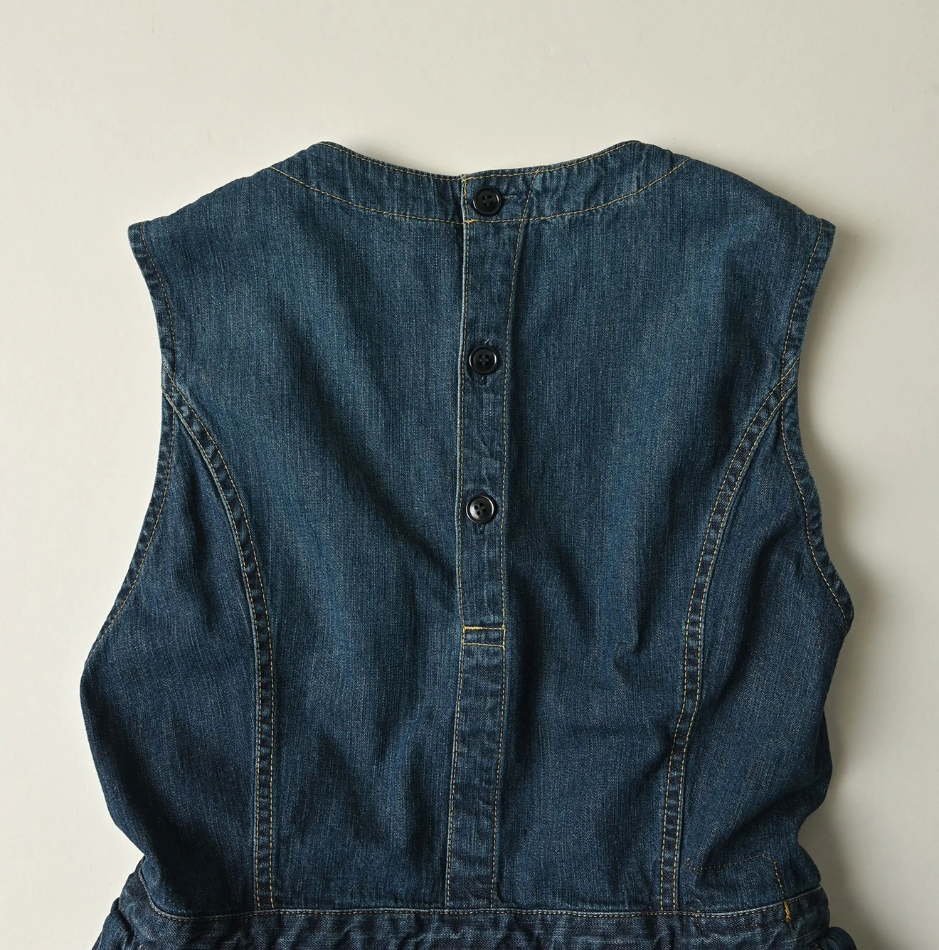 45R(フォーティファイブアール) |麦比古デニムのラップドレス（重）