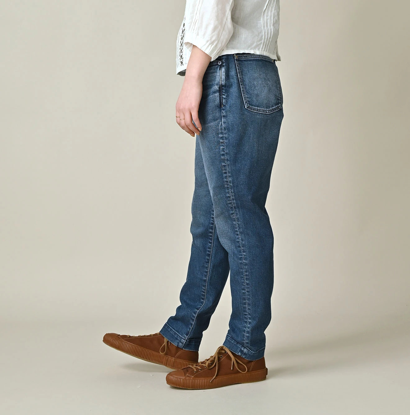 45R(フォーティファイブアール) |ライ麦ストレッチデニムの桃比女（再び）