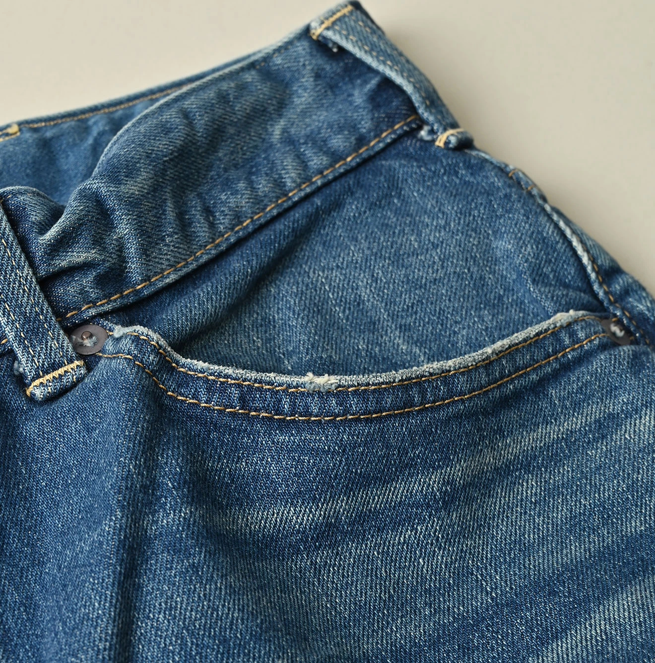 45R(フォーティファイブアール) |ライ麦ストレッチデニムの桃比女（再び）