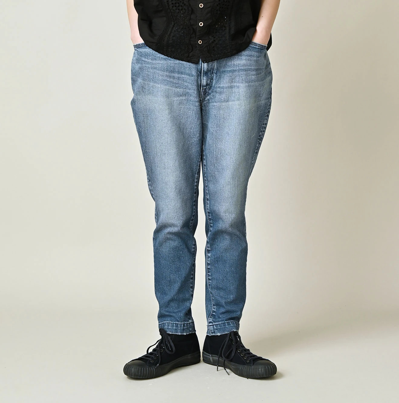 45R(フォーティファイブアール) |ライ麦ストレッチデニムの桃比女（再び）