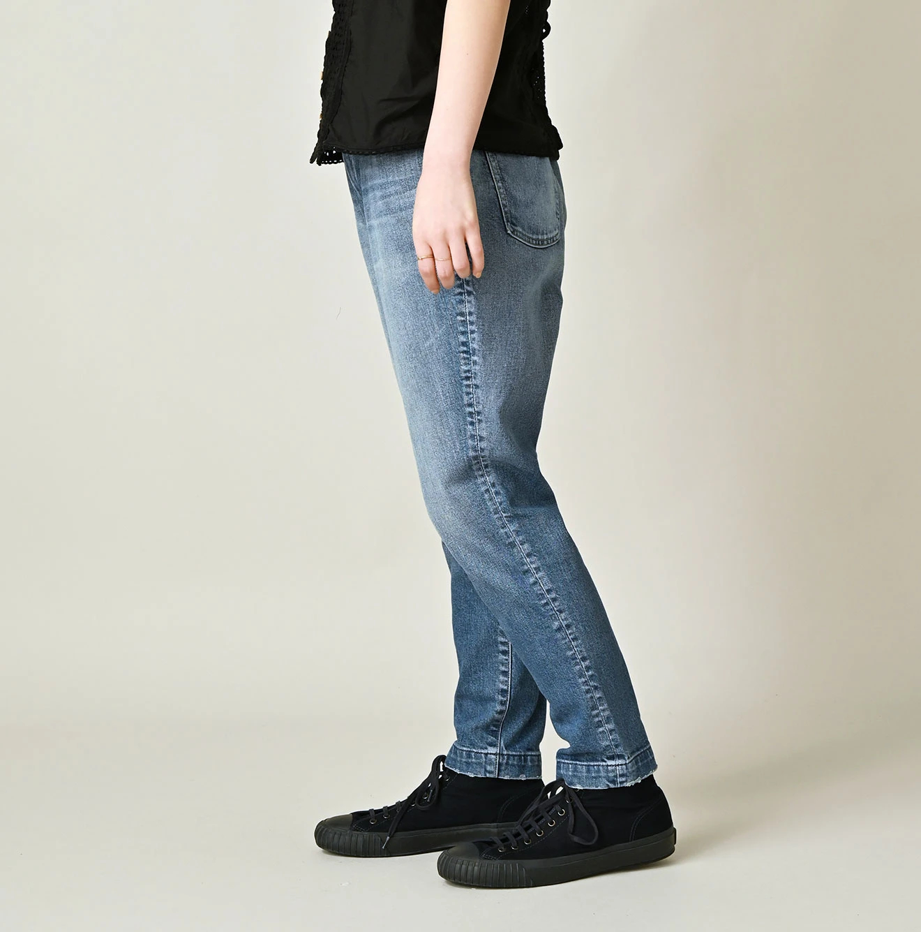 45R(フォーティファイブアール) |ライ麦ストレッチデニムの桃比女（再び）