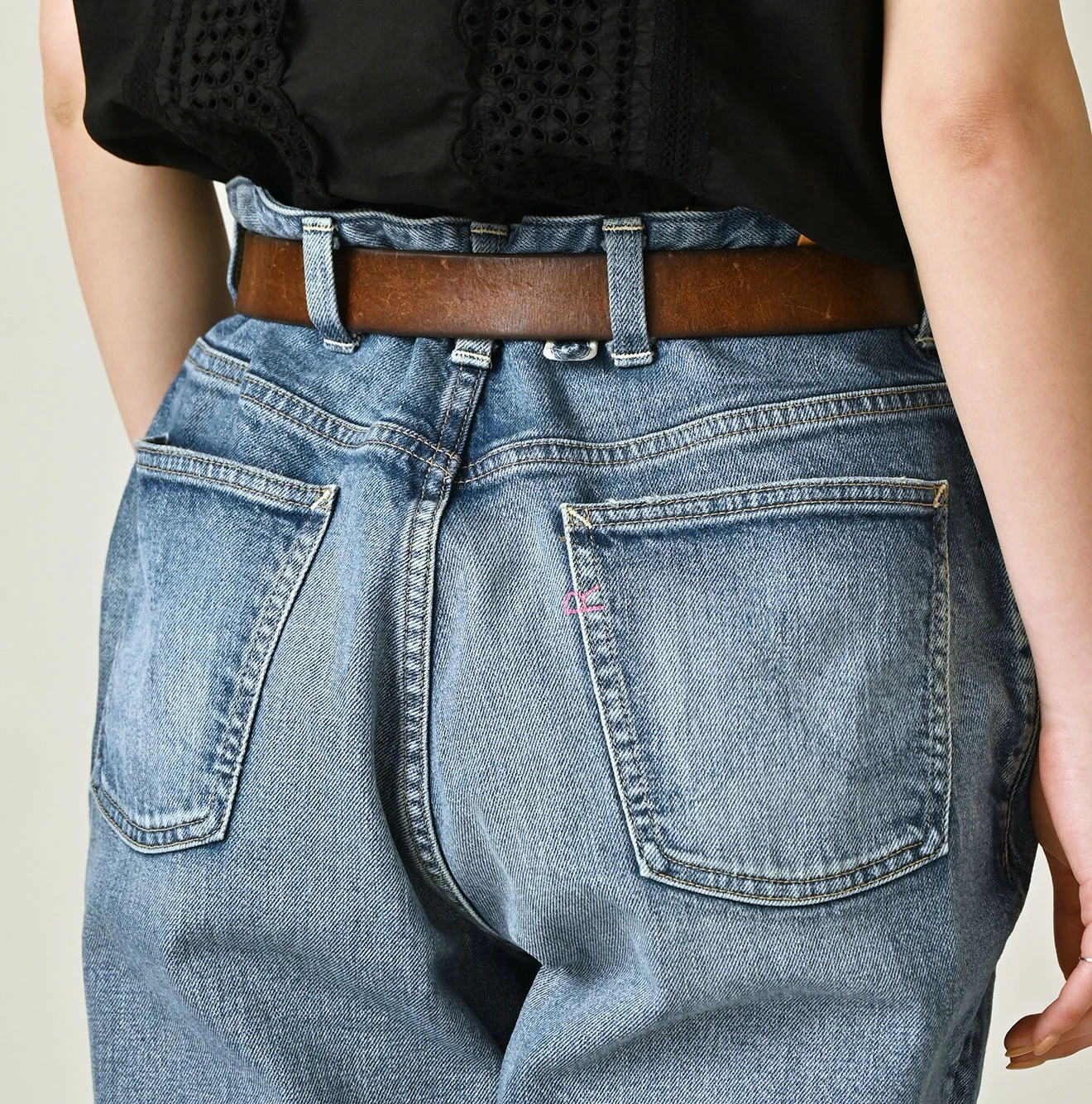 45R(フォーティファイブアール) |ライ麦ストレッチデニムの桃比女（再び）