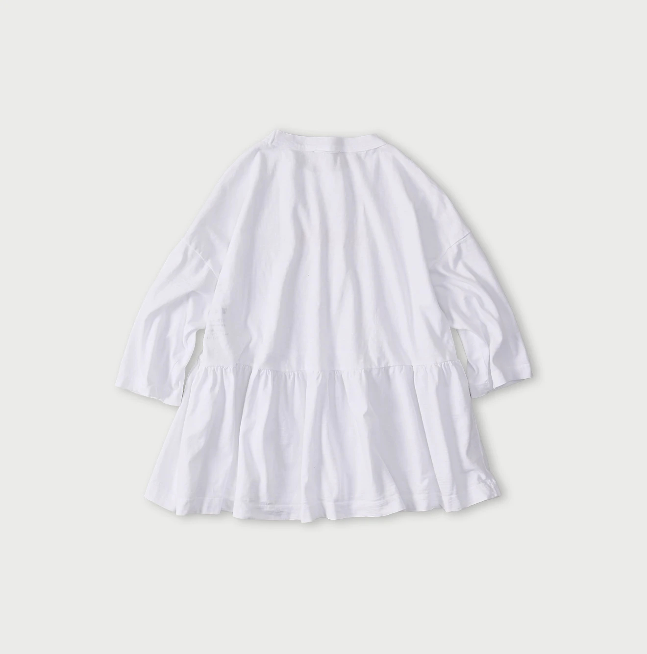 45R(フォーティファイブアール) |細フツラロゴプリントのギャザーMキャミ