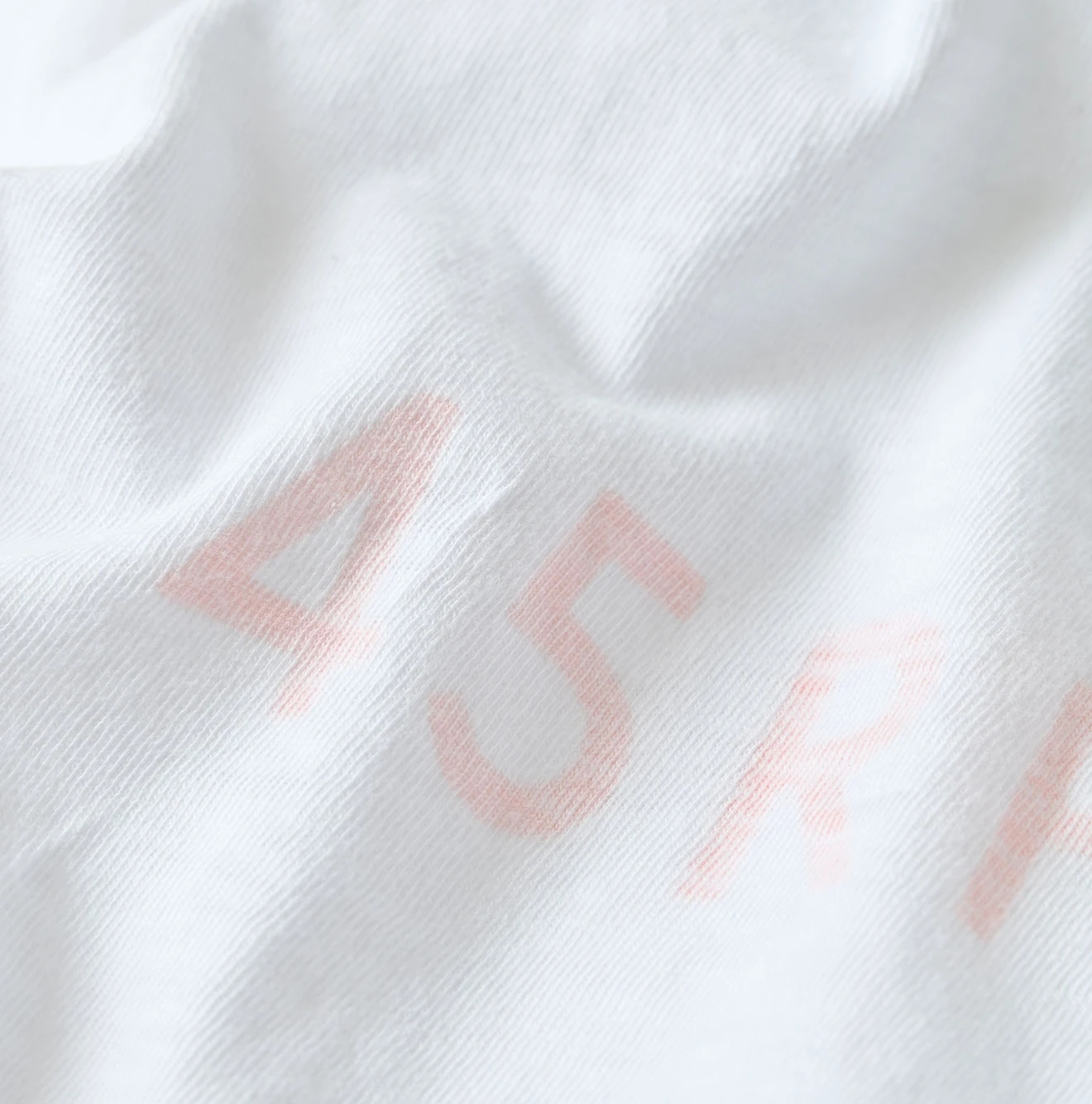 45R(フォーティファイブアール) |細フツラロゴプリントのギャザーMキャミ