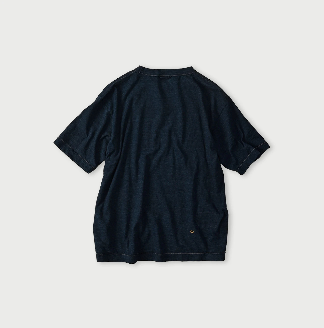 45R(フォーティファイブアール) |ボールドロゴプリントの908オーシャンTシャツ（インディゴ）