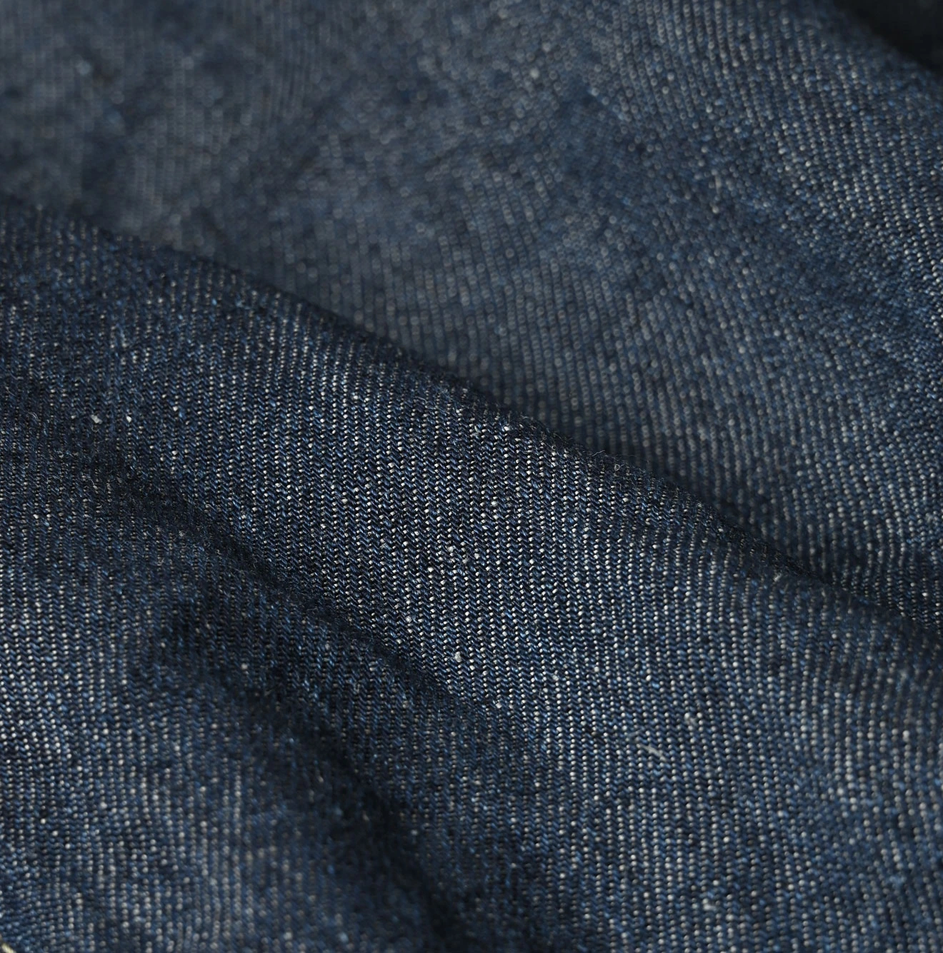 45R(フォーティファイブアール) |リネンデニムのオープンノースリーブ（濃）