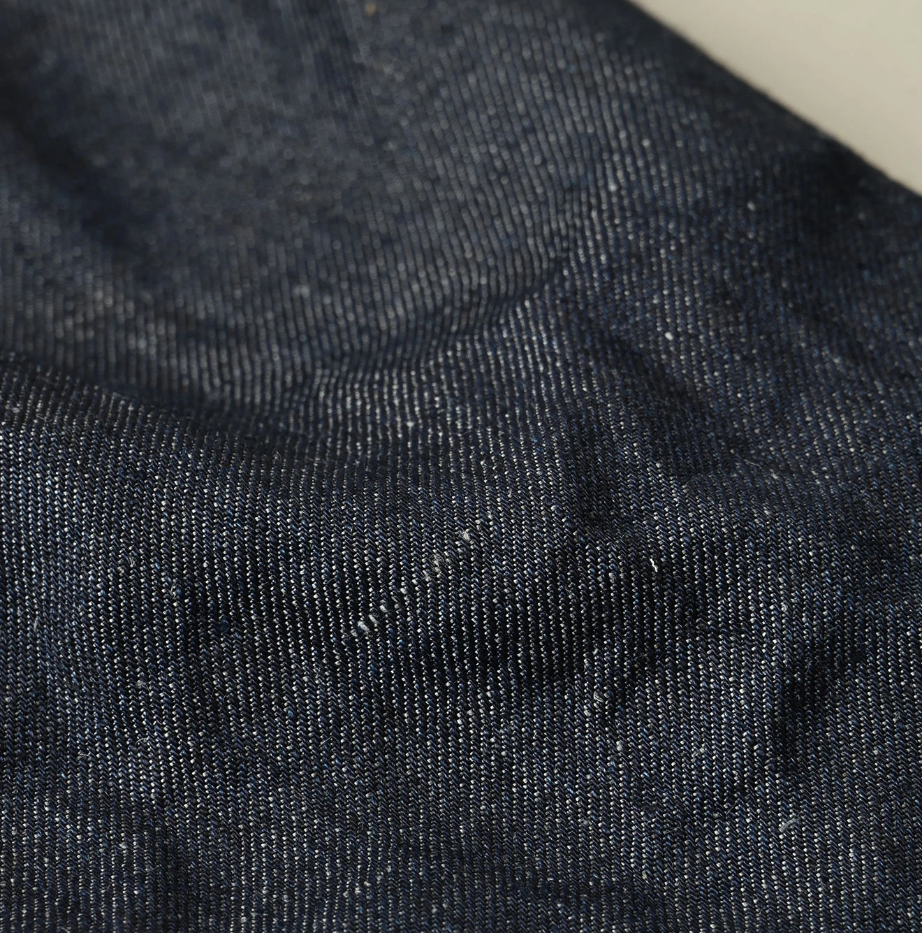 45R(フォーティファイブアール) |リネンデニムのイージーワークパンツ（濃）