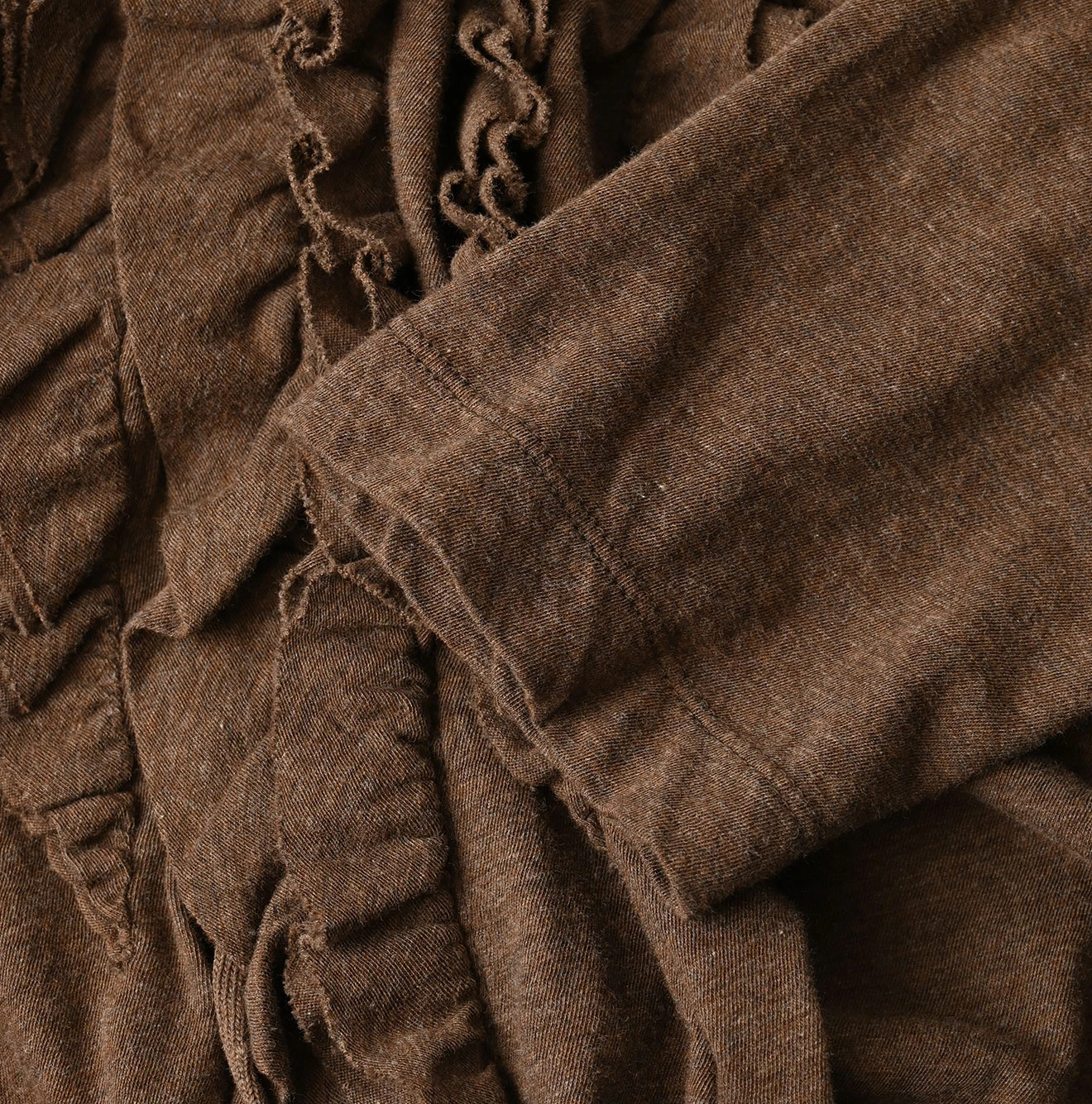 45R(フォーティファイブアール) |ガーゼ天竺のフリルカシュクール