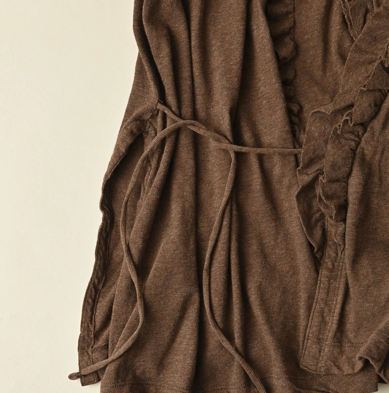 45R(フォーティファイブアール) |ガーゼ天竺のフリルカシュクール