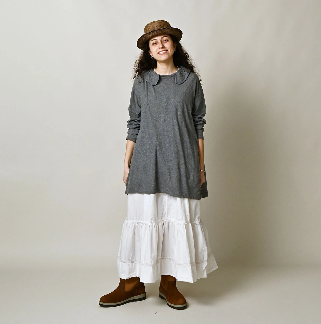 45R(フォーティファイブアール) |ガーゼ天竺のウィリープル