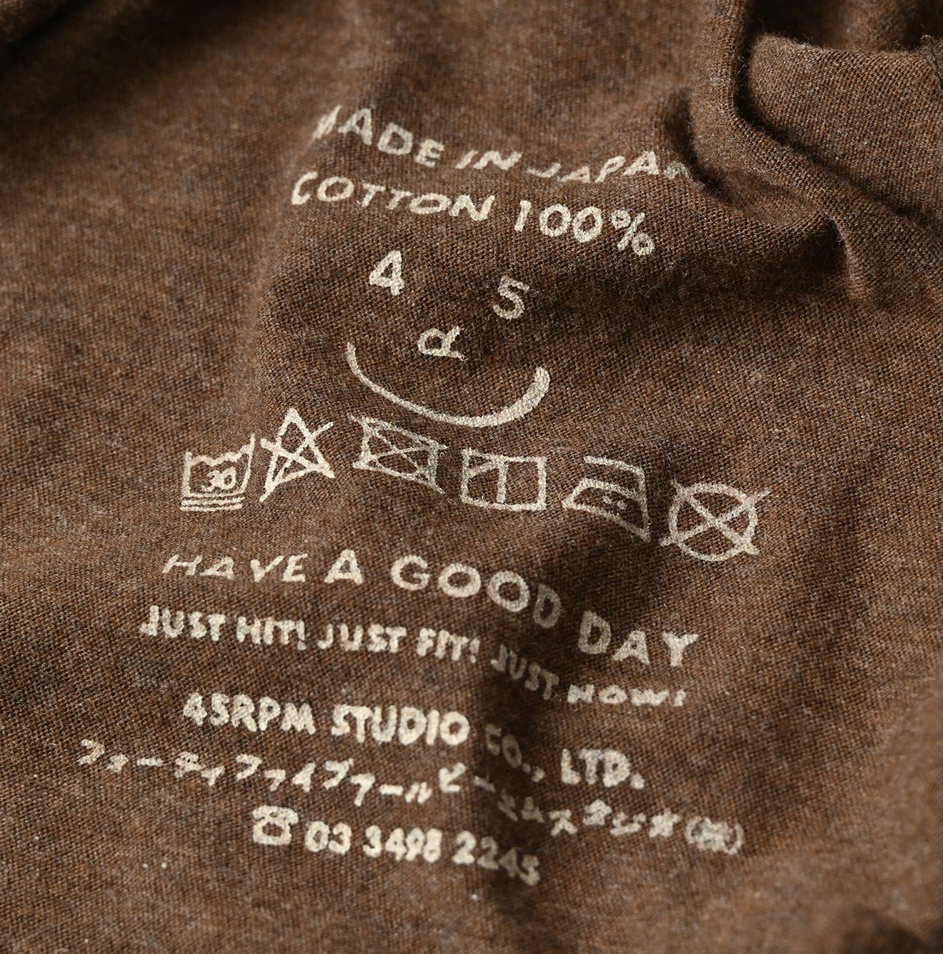 45R(フォーティファイブアール) |ガーゼ天竺の908オーシャンTシャツ