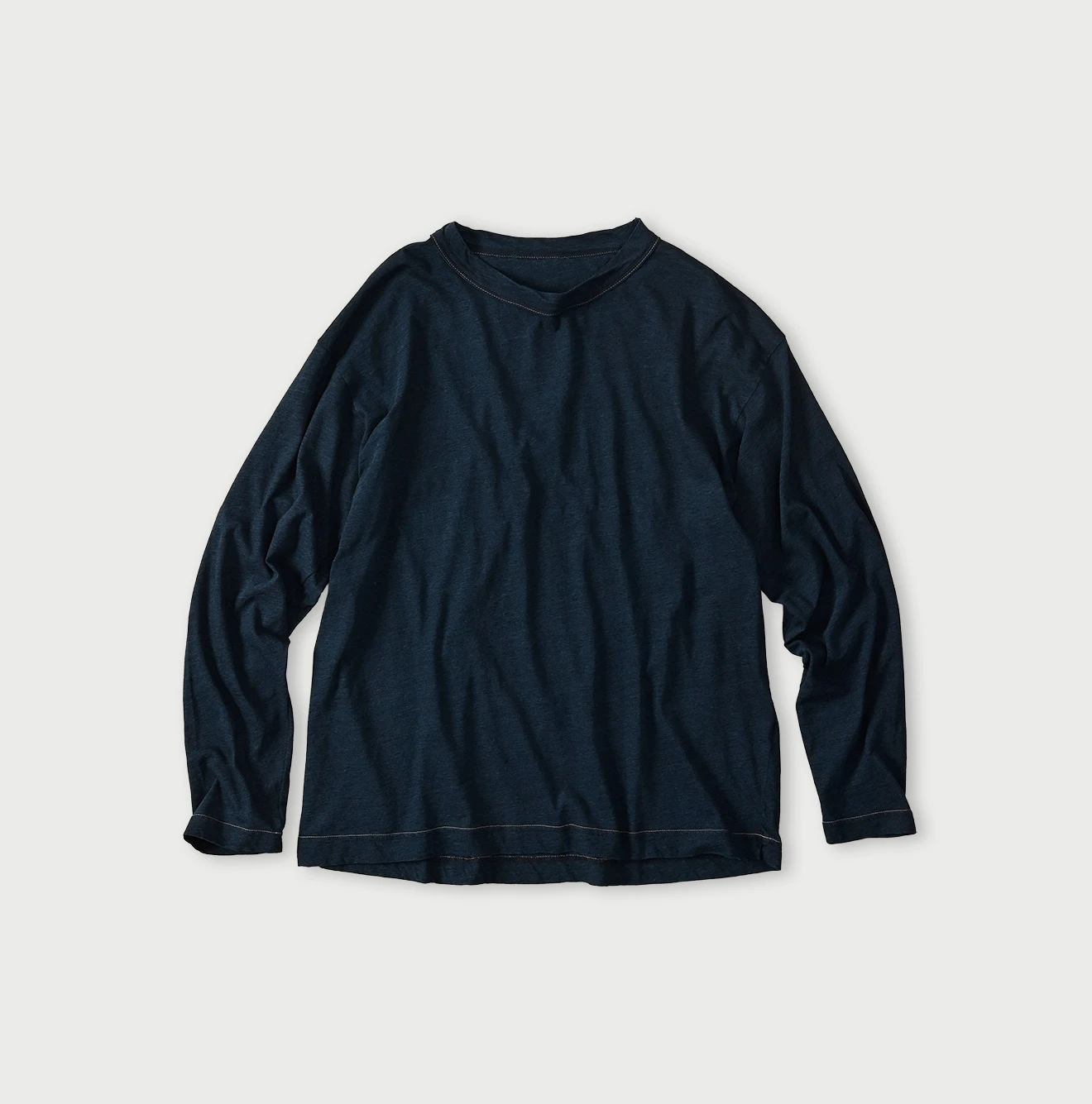 45R(フォーティファイブアール) |ガーゼ天竺の908オーシャンTシャツ（インディゴ）