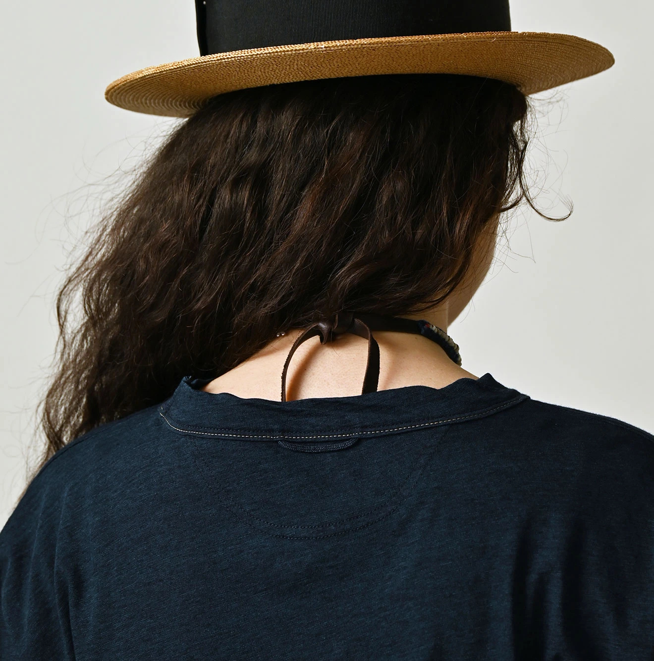 45R(フォーティファイブアール) |ガーゼ天竺の908オーシャンTシャツ（インディゴ）