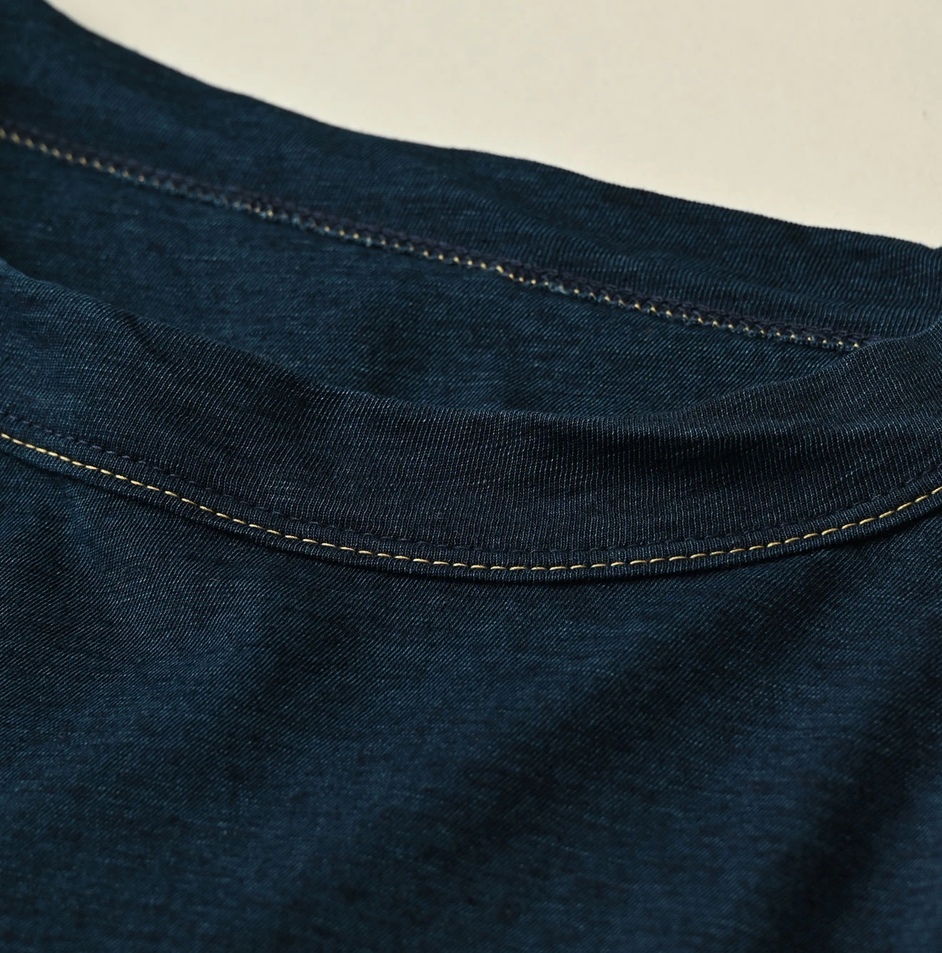 45R(フォーティファイブアール) |ガーゼ天竺の908オーシャンTシャツ（インディゴ）