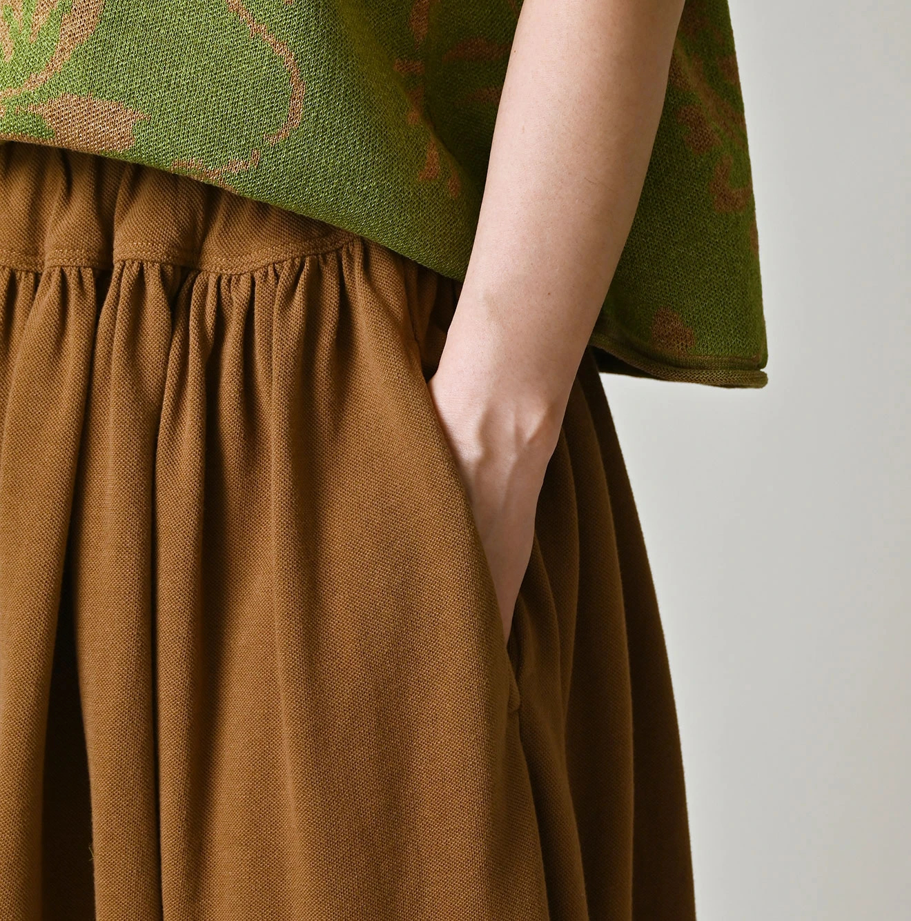 45R(フォーティファイブアール) |カノコのギャザースカート