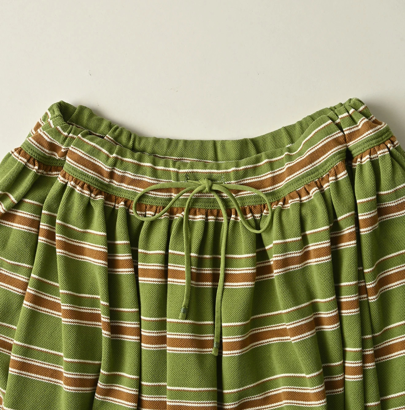 45R(フォーティファイブアール) |ボーダーカノコのギャザースカート