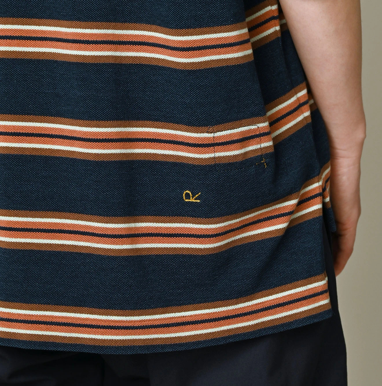 45R(フォーティファイブアール) |ボーダーカノコの908馬ポロ（インディゴ）