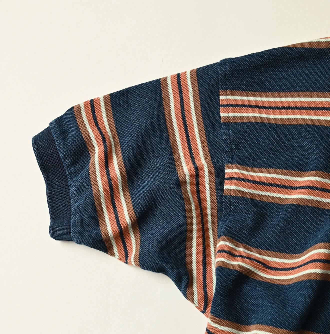 45R(フォーティファイブアール) |ボーダーカノコの908馬ポロ（インディゴ）