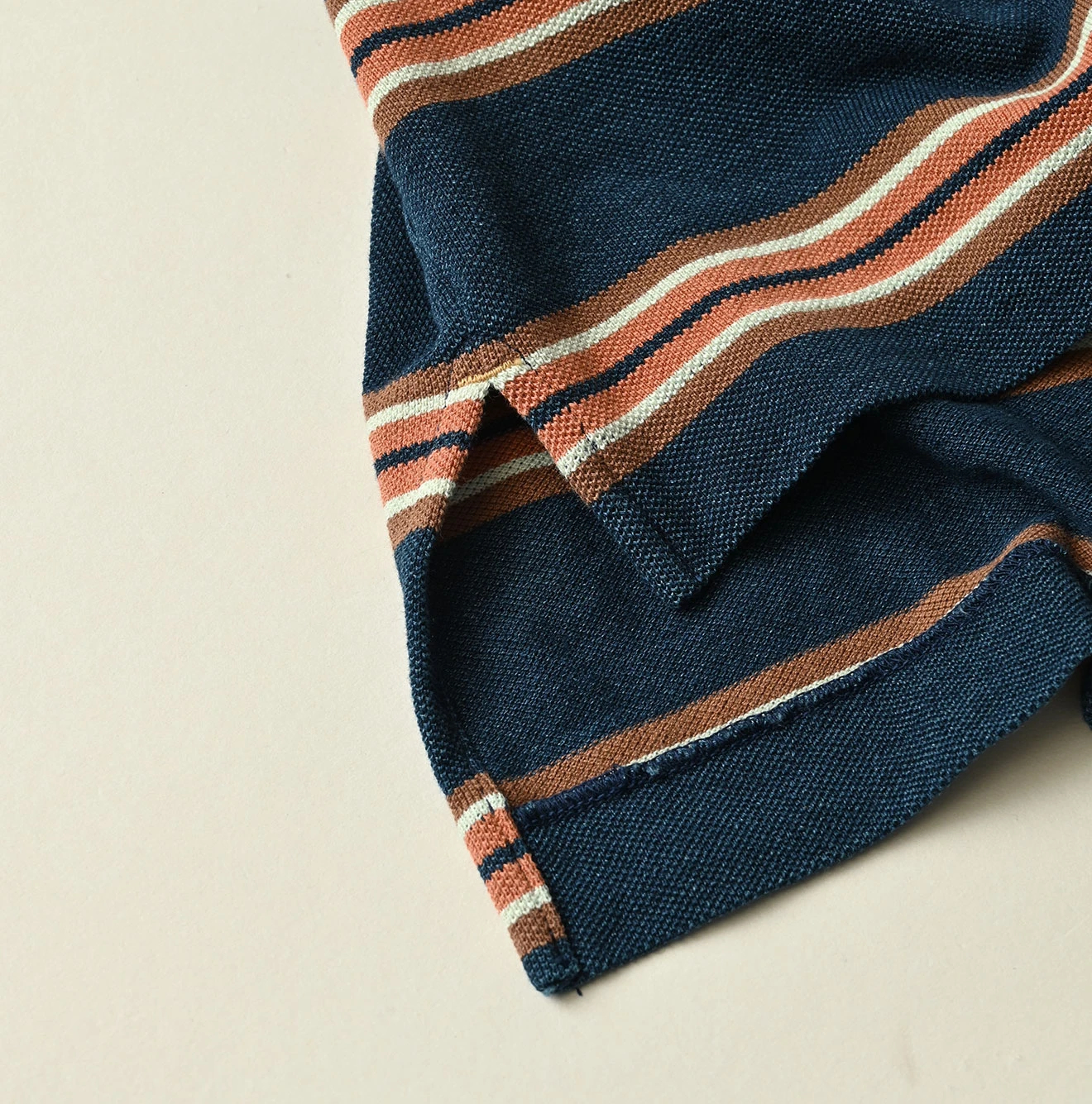 45R(フォーティファイブアール) |ボーダーカノコの908馬ポロ（インディゴ）