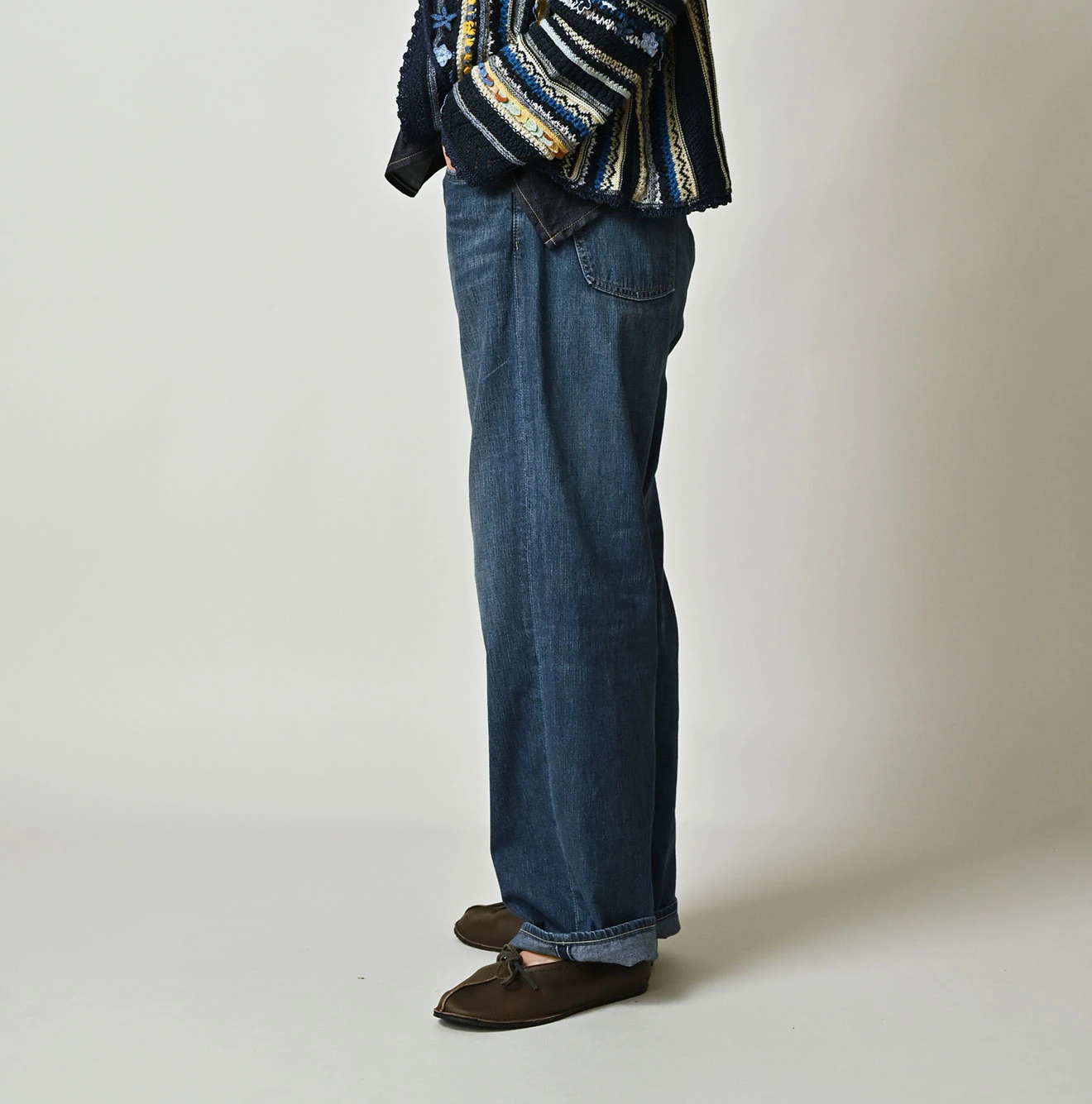 45R（フォーティファイブアール）| 麦比古のシャルロット5（重） Denim