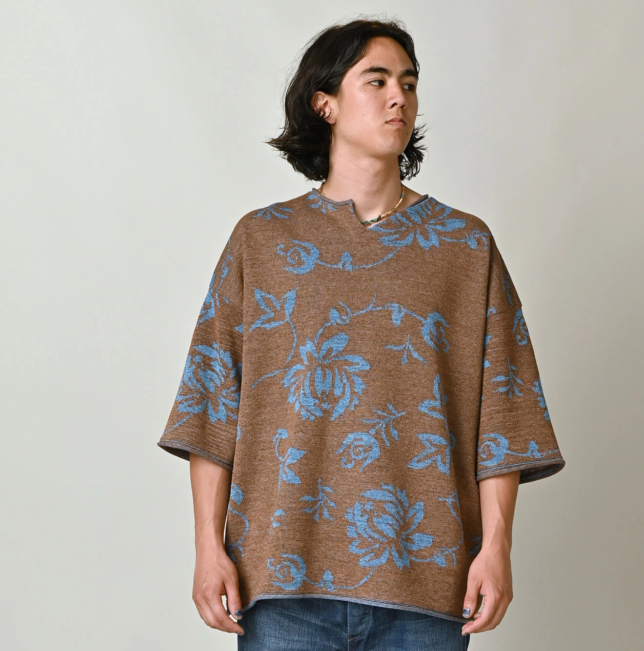 45R(フォーティファイブアール) |レイアロハジャカードの908Tシャツ