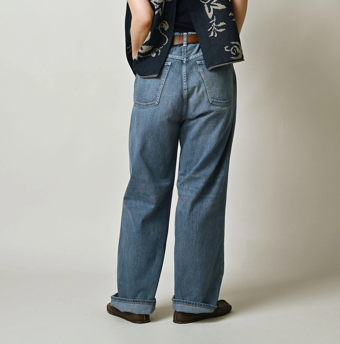 45R(フォーティファイブアール) |麦比古デニムのシャルロット5（淡）