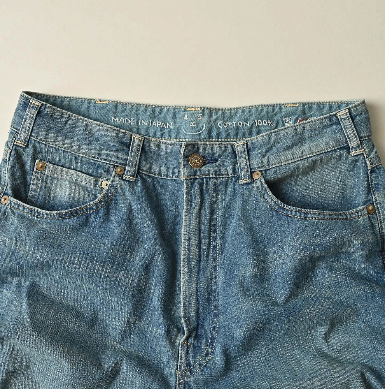 45R(フォーティファイブアール) |麦比古デニムのシャルロット5（淡）