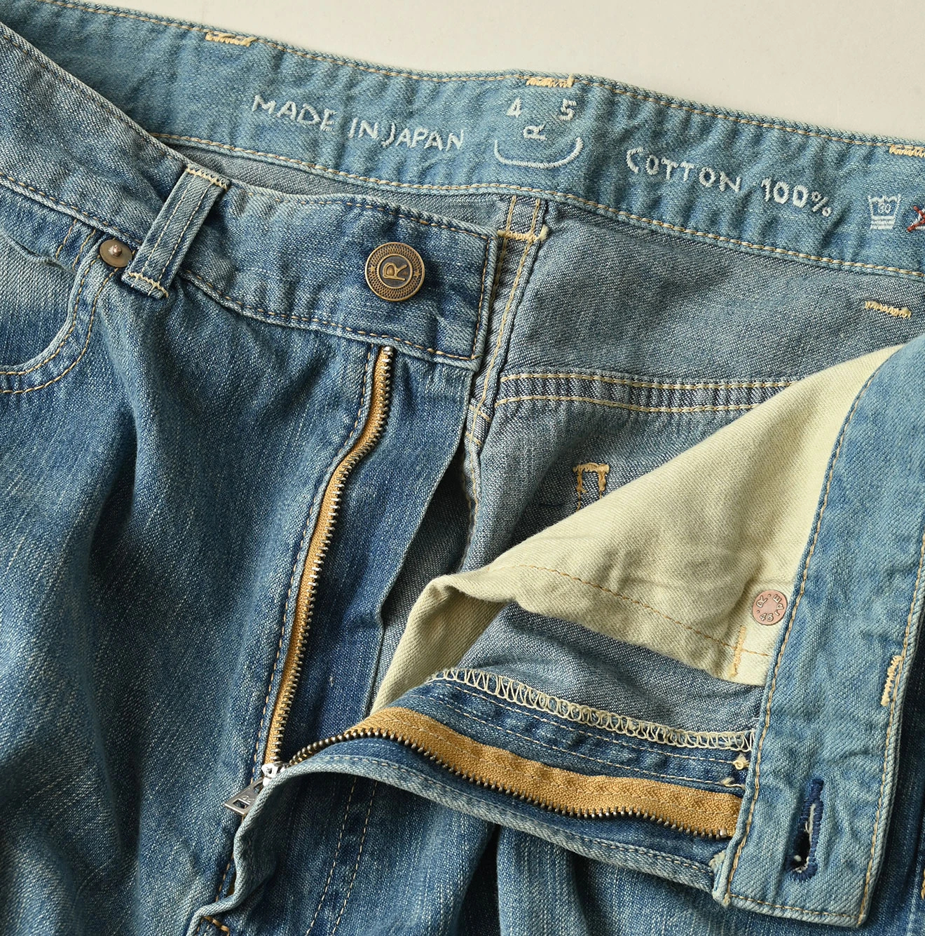 45R(フォーティファイブアール) |麦比古デニムのシャルロット5（淡）