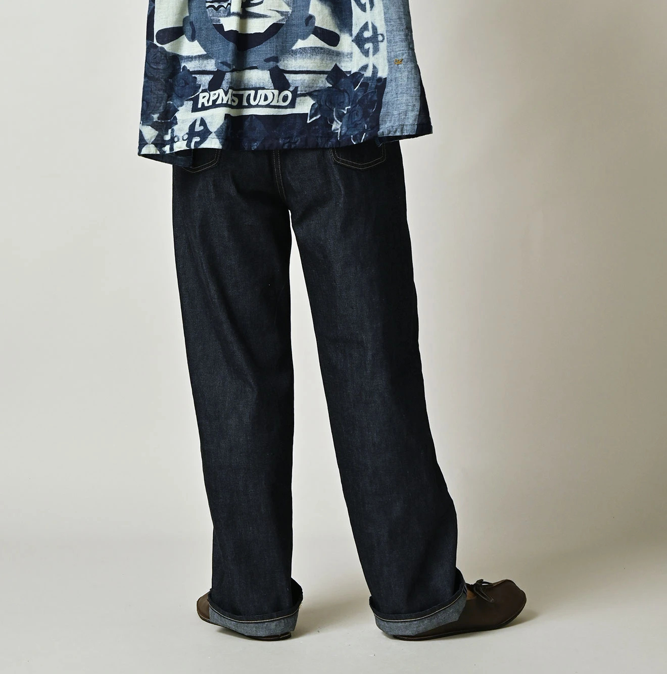 45R(フォーティファイブアール) |麦比古デニムのシャルロット5（濃）