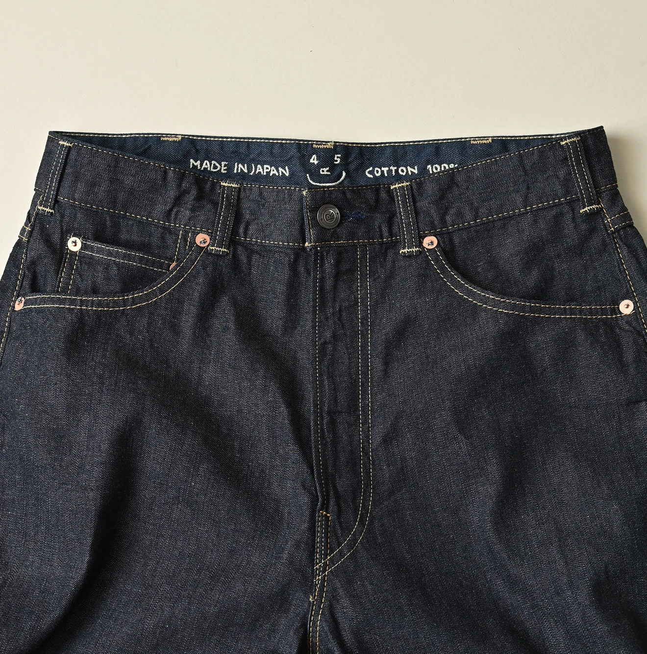 45R(フォーティファイブアール) |麦比古デニムのシャルロット5（濃）