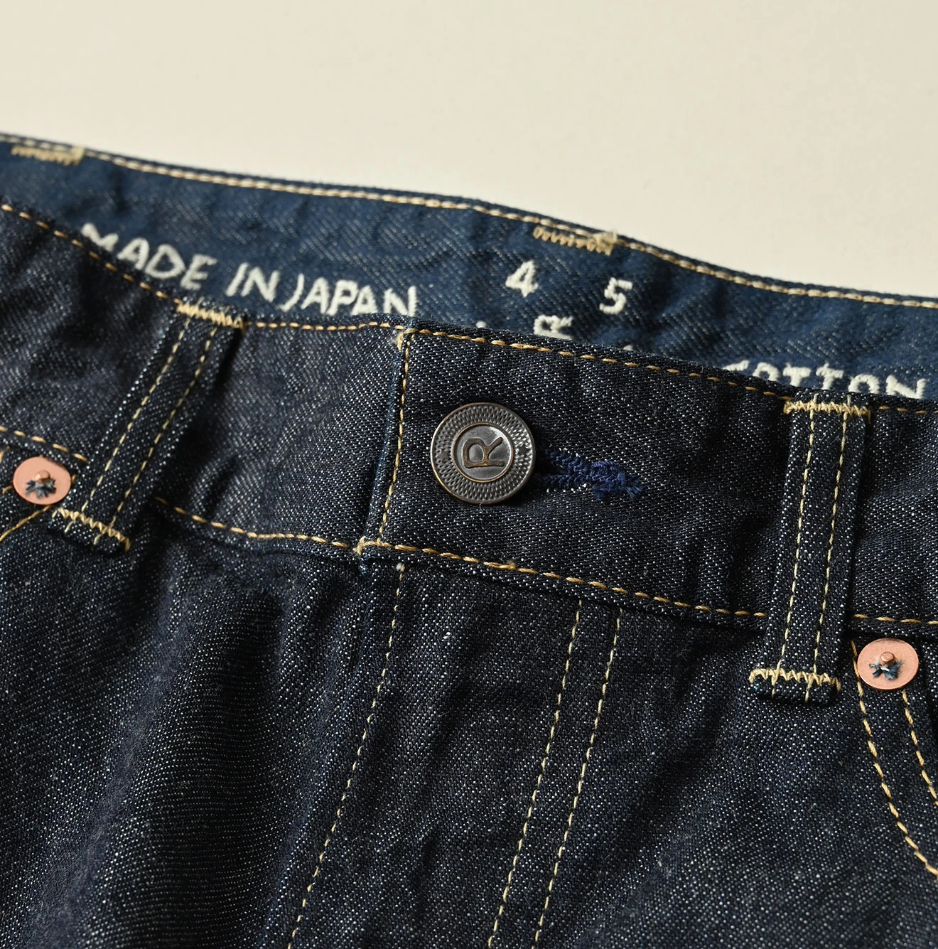 45R(フォーティファイブアール) |麦比古デニムのシャルロット5（濃）