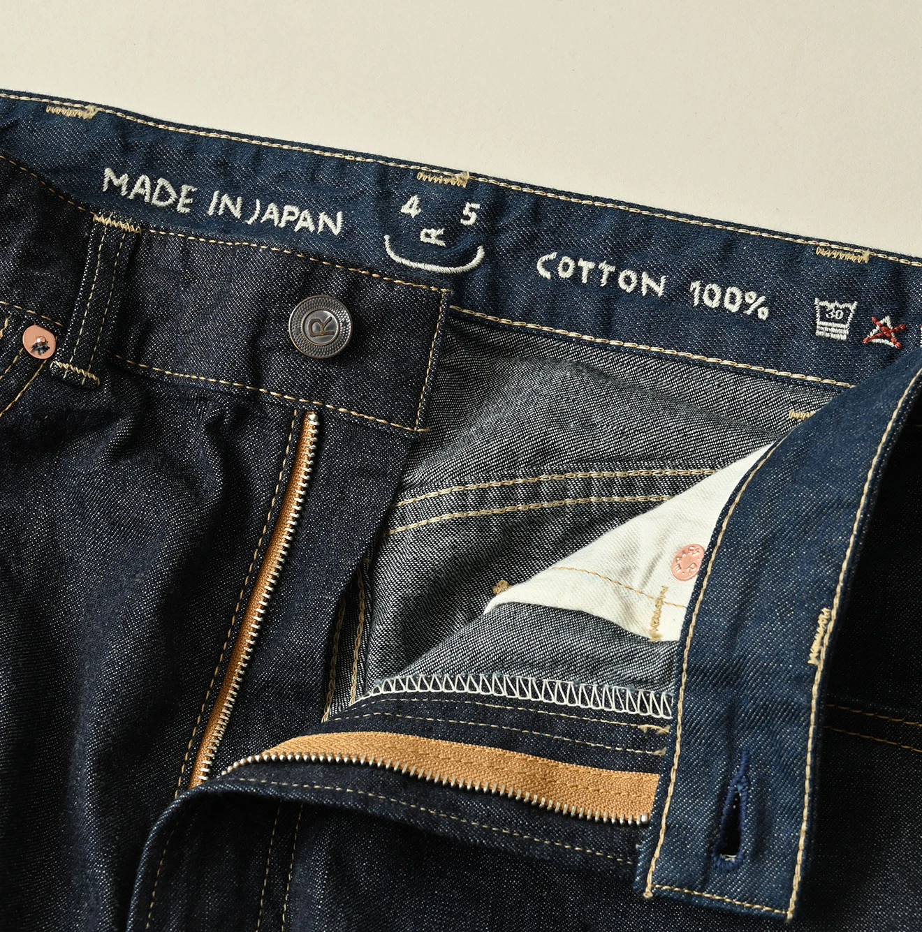 45R(フォーティファイブアール) |麦比古デニムのシャルロット5（濃）