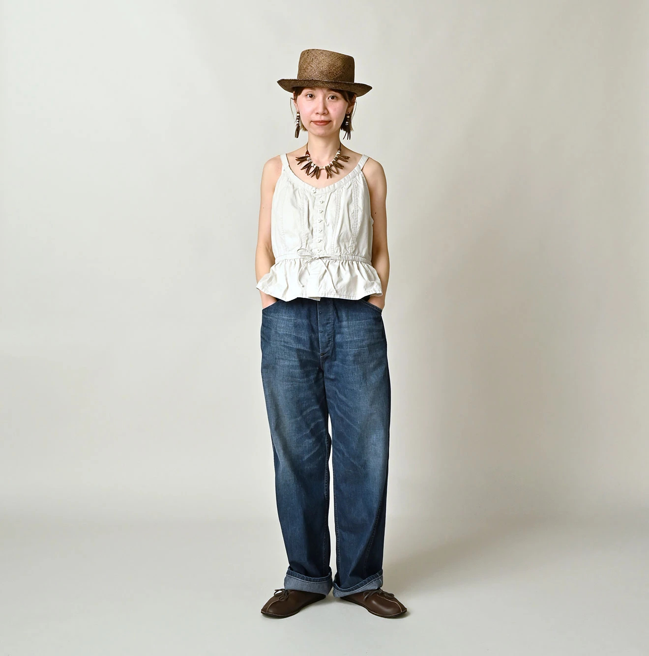 45R（フォーティファイブアール）| ウェザーのキャミソール Vest