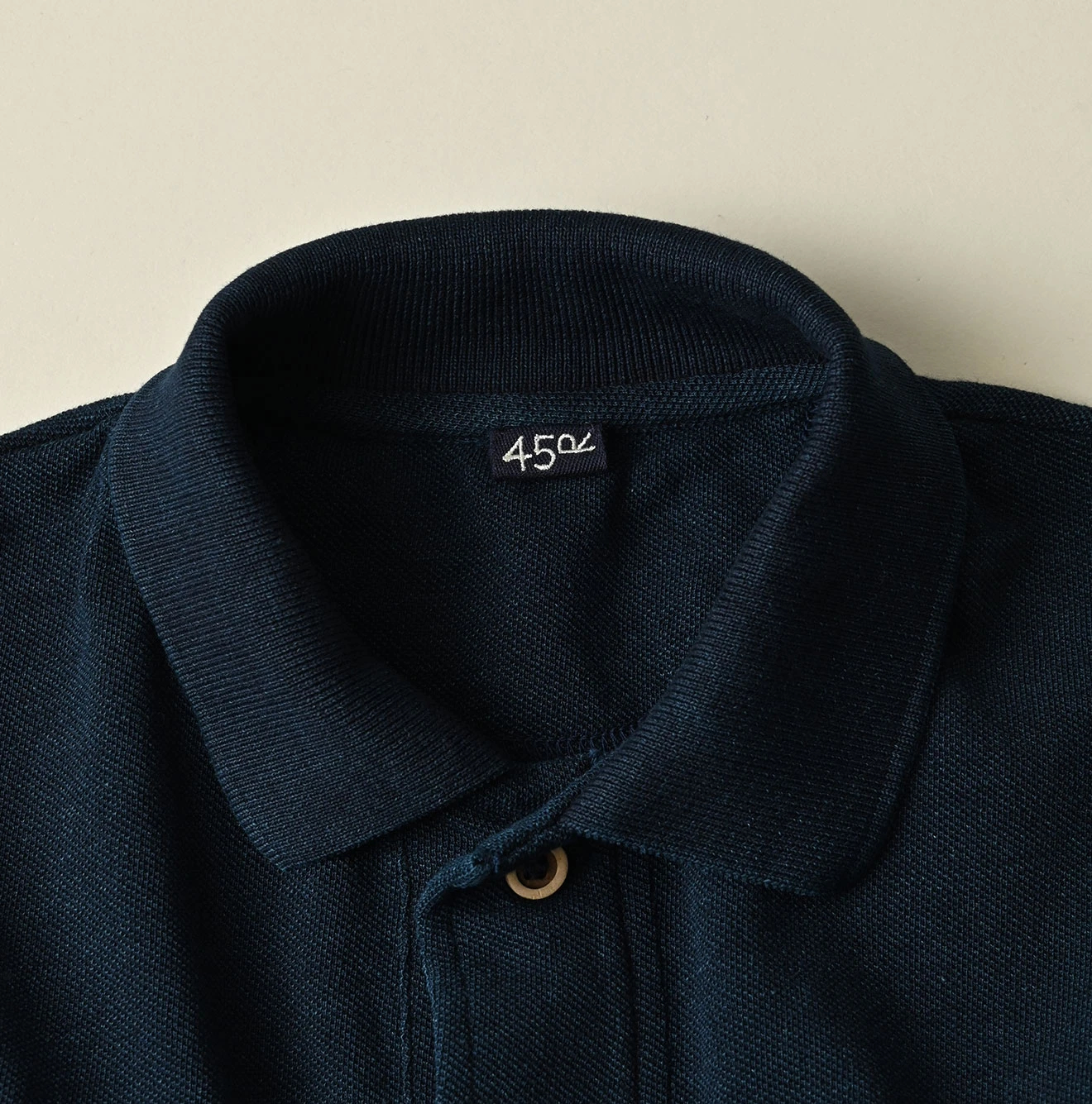 45R(フォーティファイブアール) |カノコのフレアポロ（インディゴ）