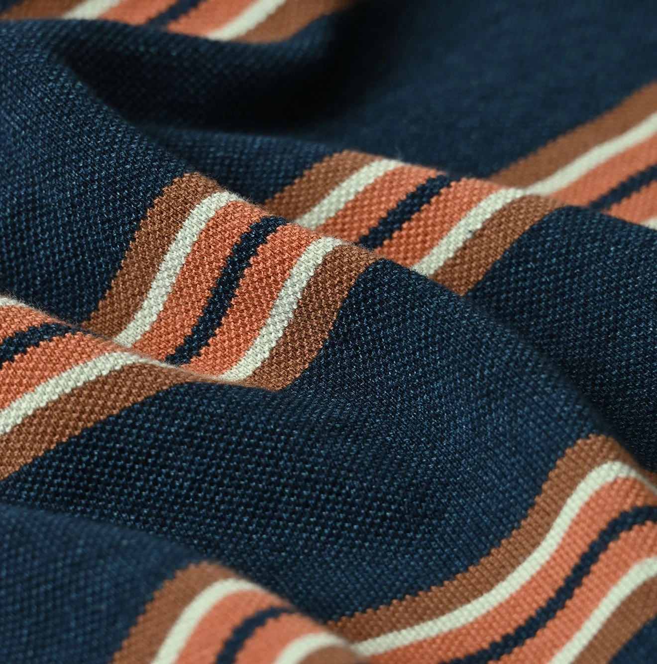 45R(フォーティファイブアール) |ボーダーカノコのフレアポロ（インディゴ）