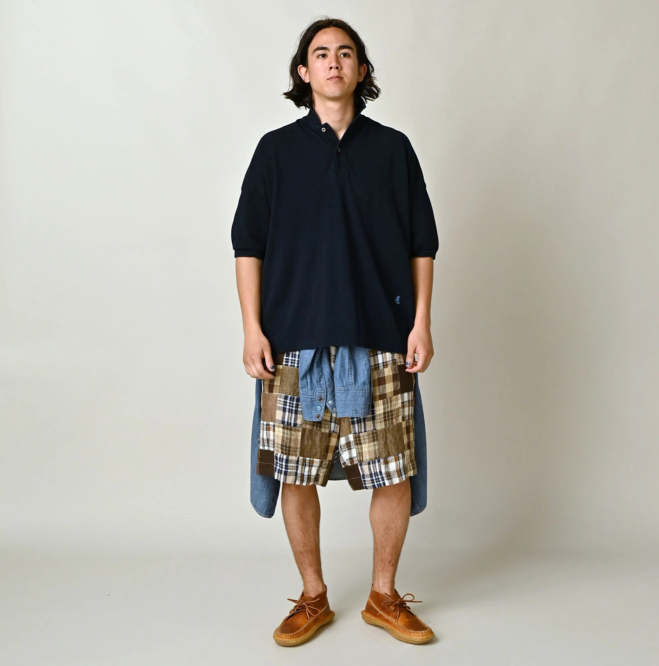 45R(フォーティファイブアール) |カノコの908馬ポロ（インディゴ）