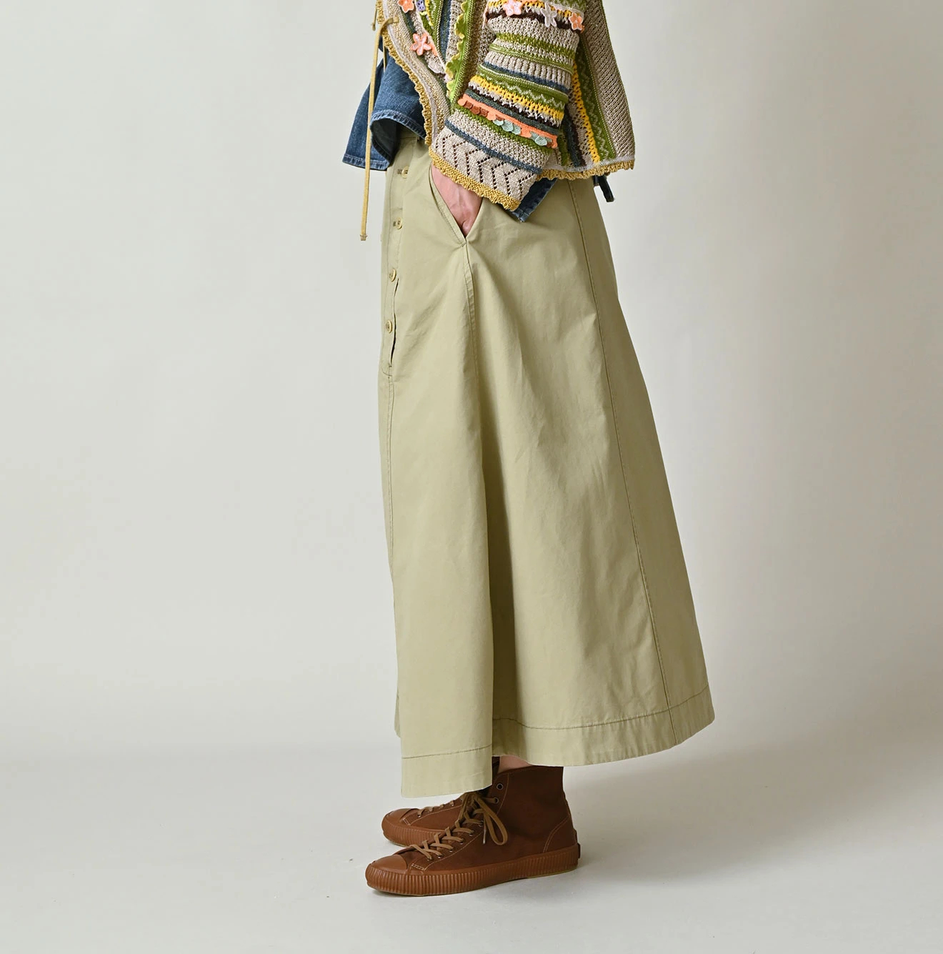 45R(フォーティファイブアール) |ウェザーのフレアスカート