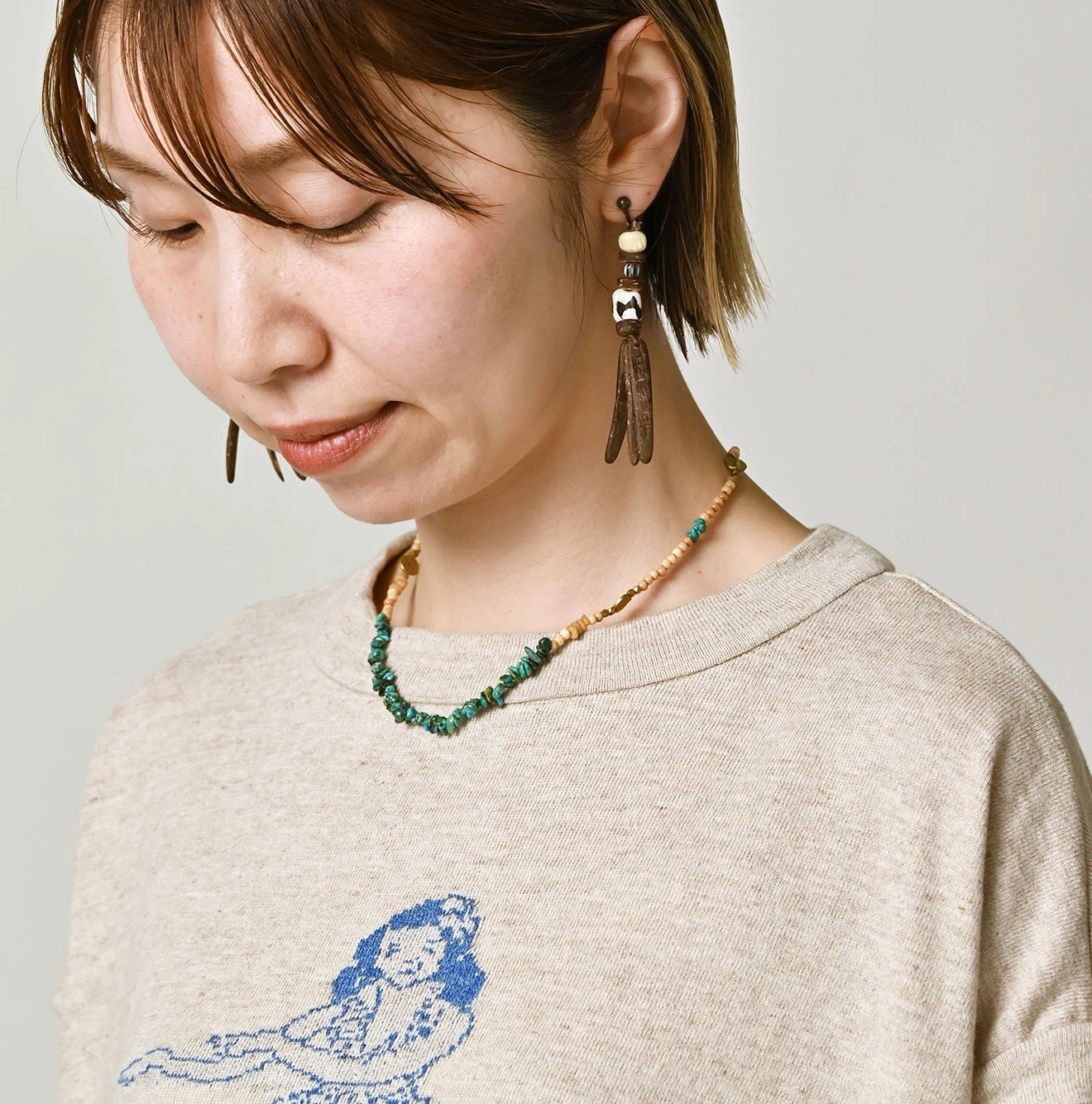 45R(フォーティファイブアール) |フラガールジャカードのMキャミ