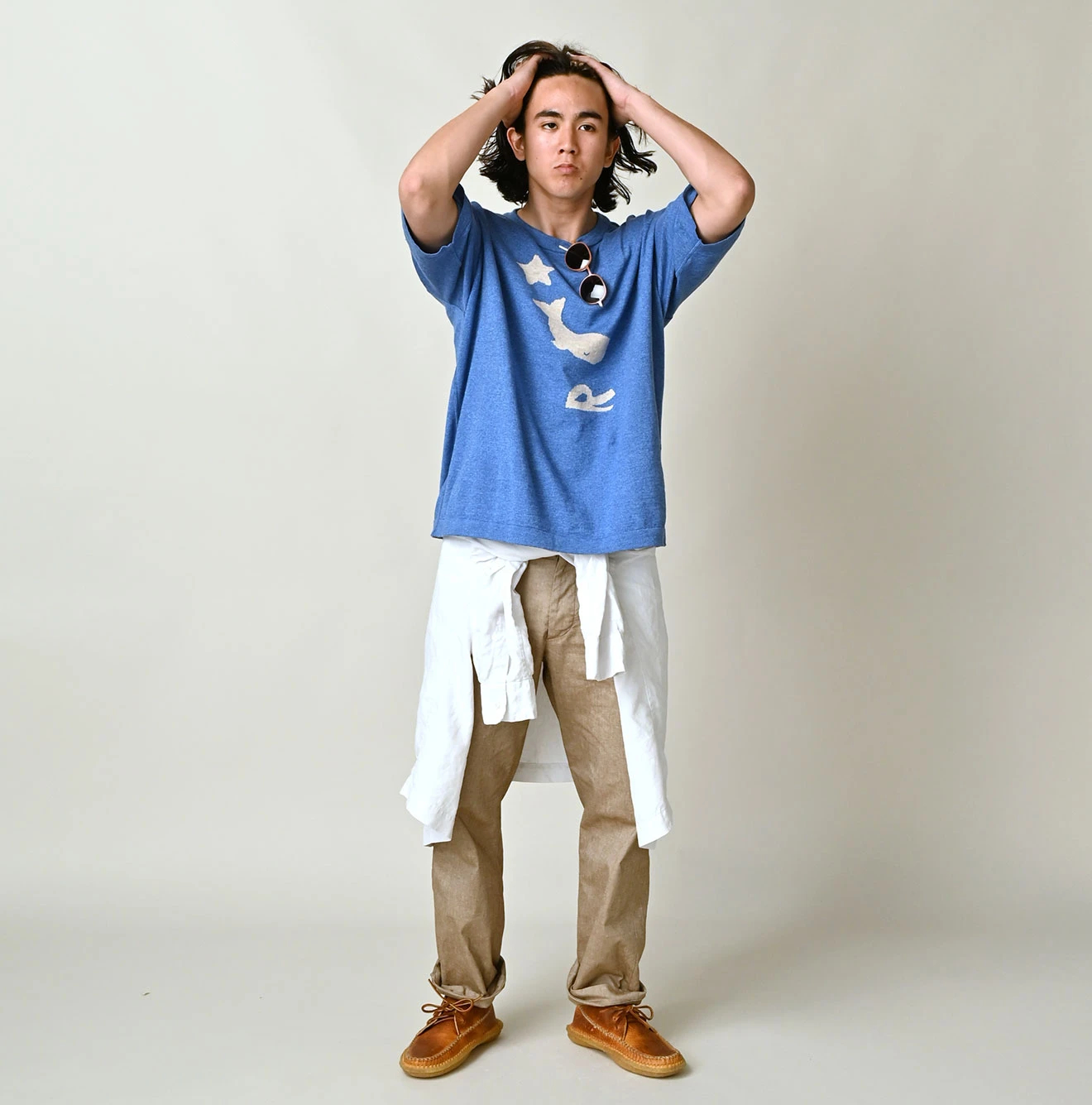 45R(フォーティファイブアール) |ポコッピーの908ジャカードTシャツ