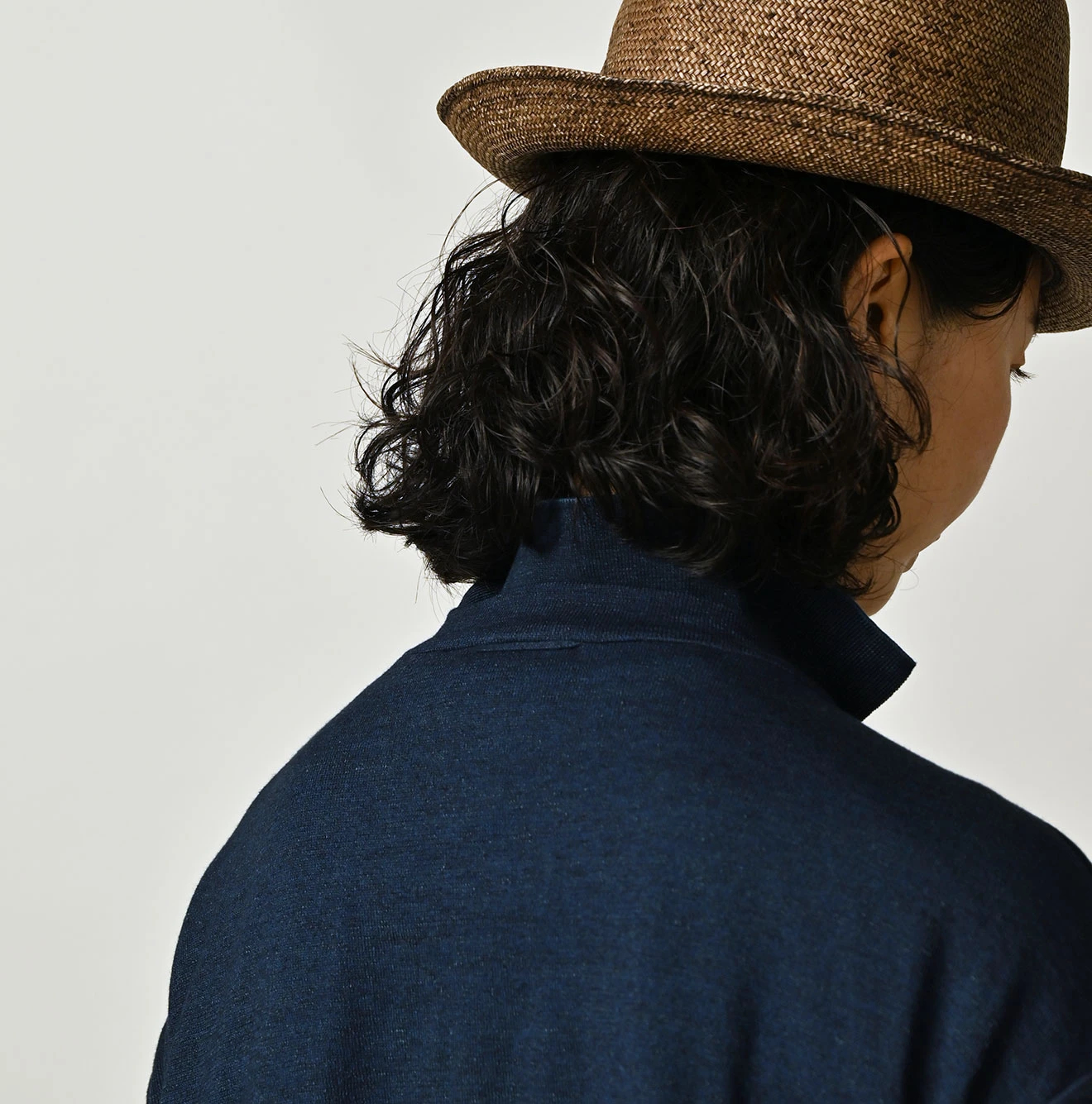 45R(フォーティファイブアール) |フラガールジャカードのMキャミ（インディゴ）