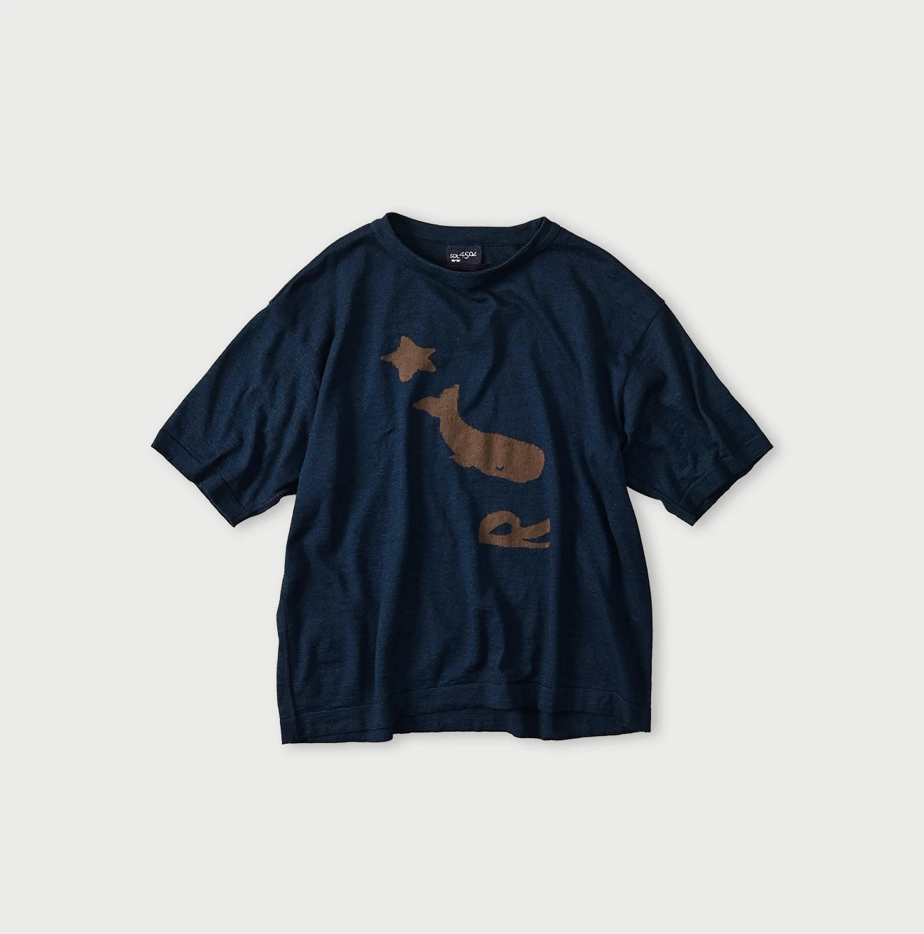 45R(フォーティファイブアール) |ポコッピージャカードの908Ｔシャツ（インディゴ）