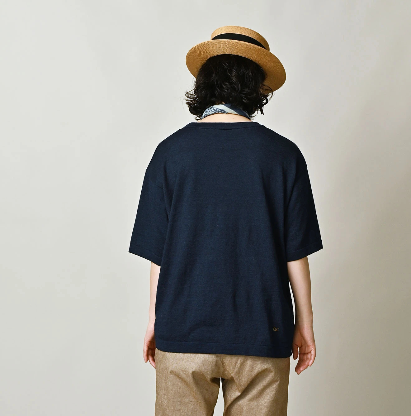 45R(フォーティファイブアール) |ポコッピージャカードの908Ｔシャツ（インディゴ）