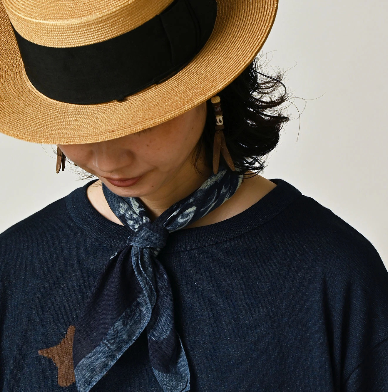 45R(フォーティファイブアール) |ポコッピージャカードの908Ｔシャツ（インディゴ）