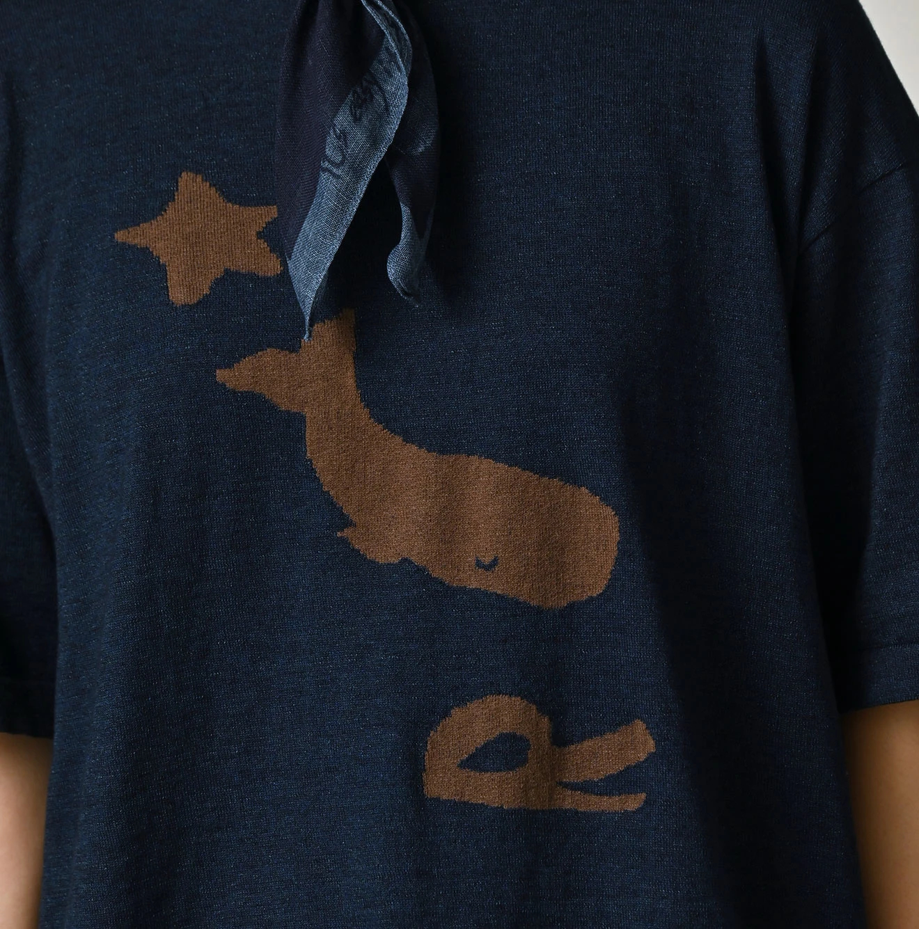 45R(フォーティファイブアール) |ポコッピージャカードの908Ｔシャツ（インディゴ）