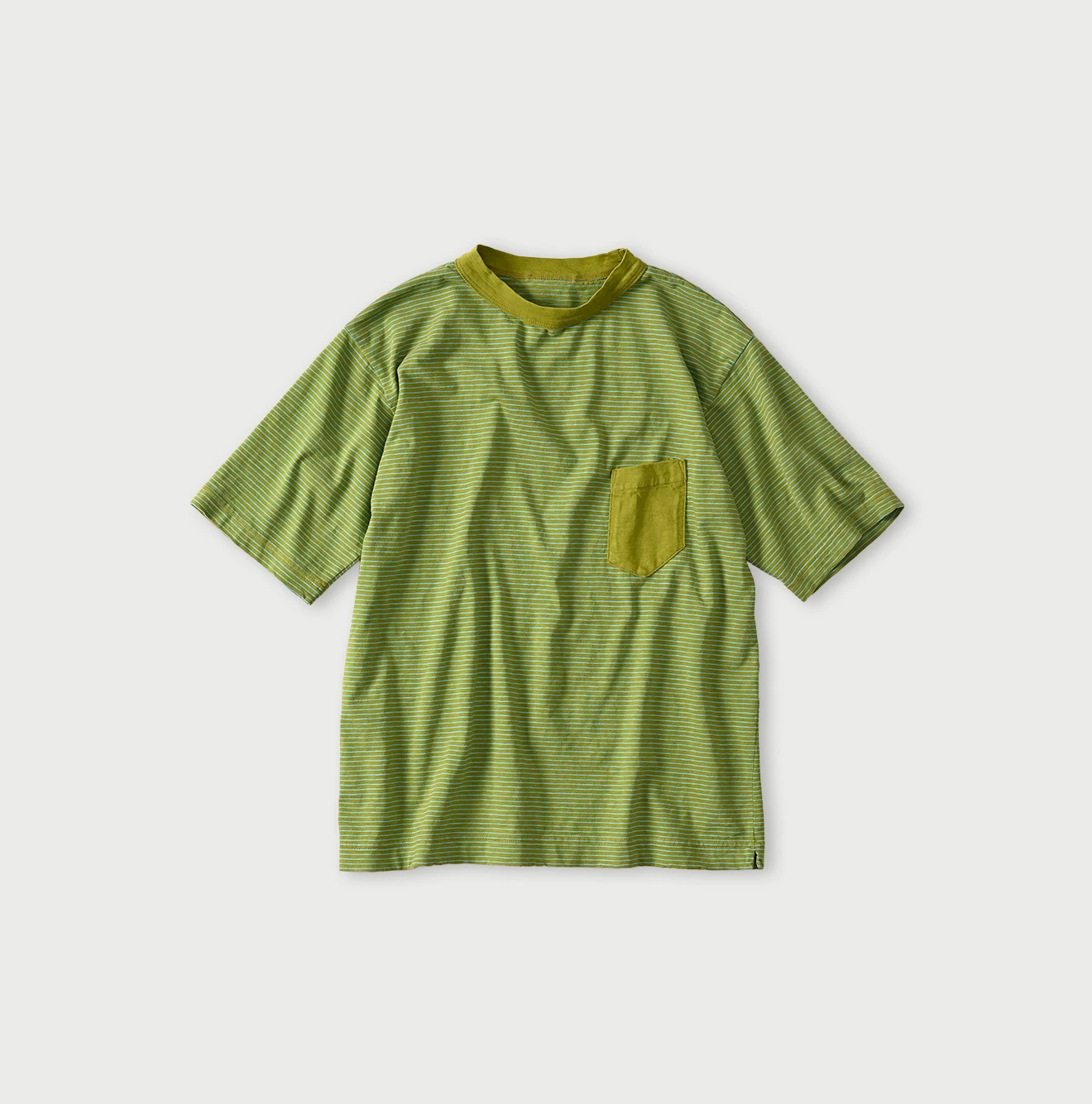 45R(フォーティファイブアール) |天竺ボーダーの908 45星ポケットTシャツ