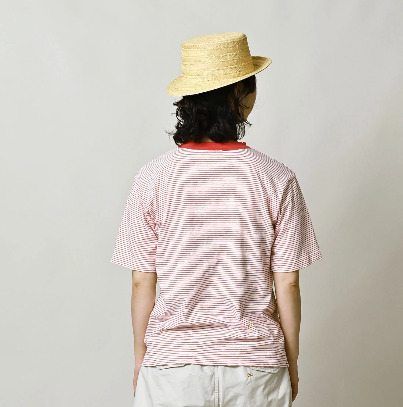 45R(フォーティファイブアール) |天竺ボーダーの908 45星ポケットTシャツ