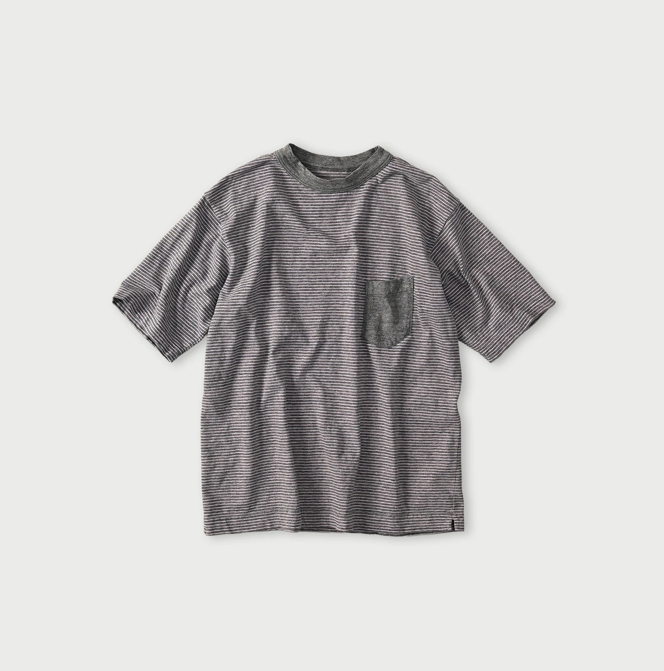 45R(フォーティファイブアール) |天竺ボーダーの908 45星ポケットTシャツ（トップ）