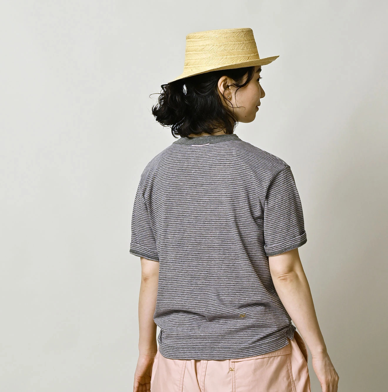 45R(フォーティファイブアール) |天竺ボーダーの908 45星ポケットTシャツ（トップ）