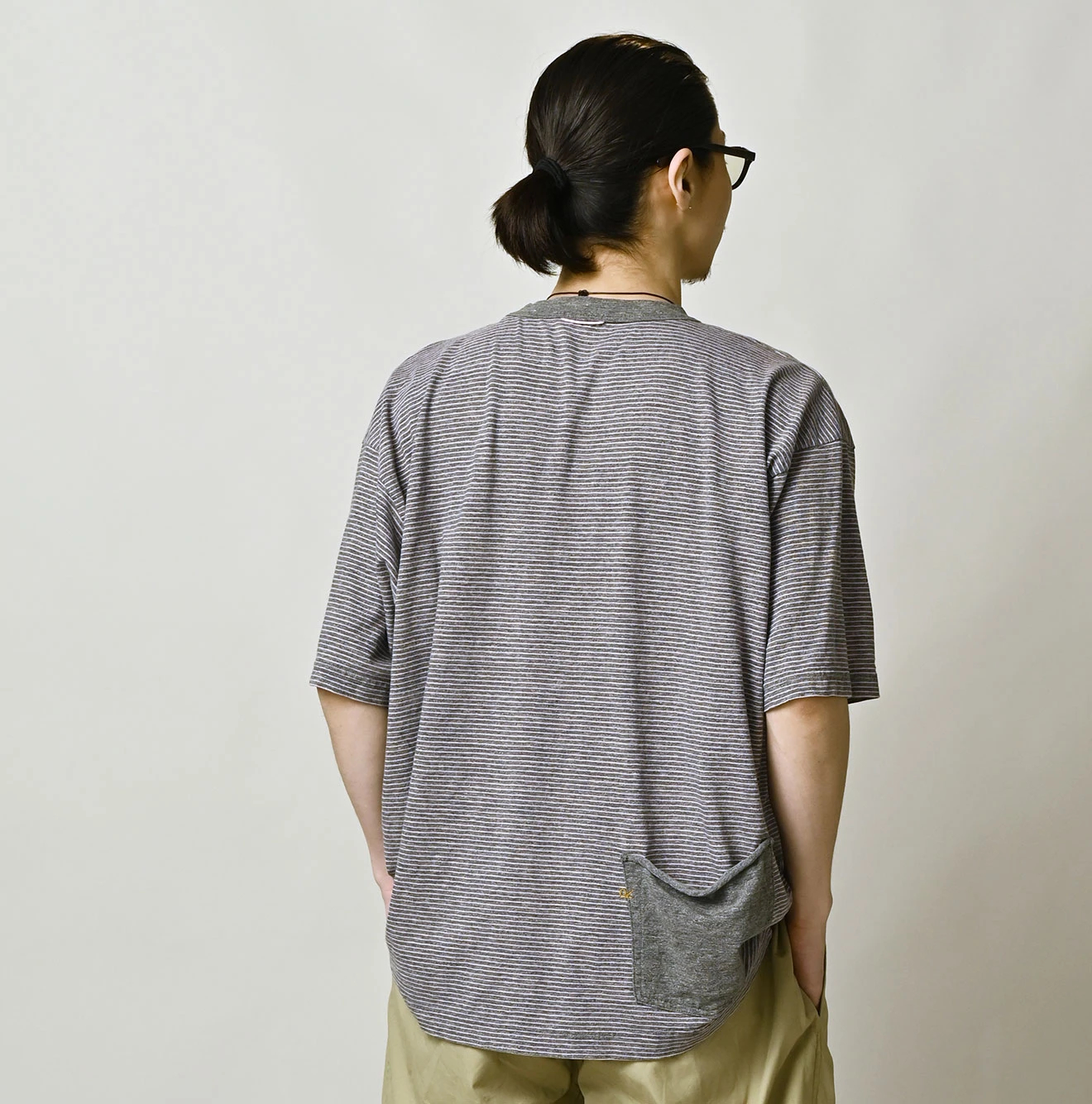 45R(フォーティファイブアール) |天竺ボーダーの908オーシャンTシャツ（トップ）